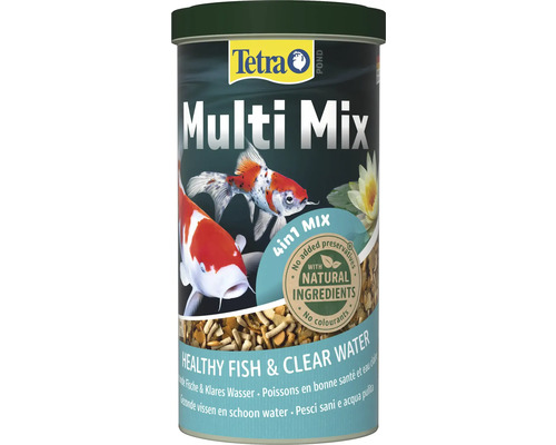 Tetra Pond Multi Mix 4in1 visvoer voor gezonde vissen en helder water