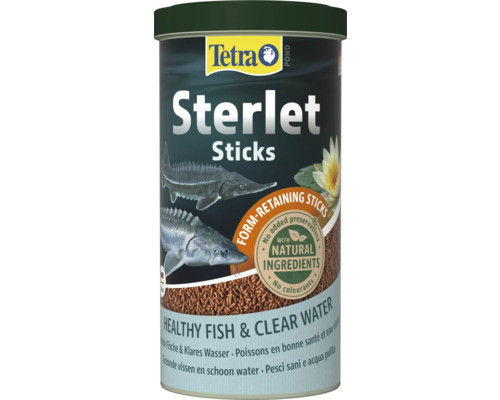 TETRA Pond Sterlet Vijvervoer sticks 1000 ml Tetra Pond Sterlet Sticks visvoer verpakking