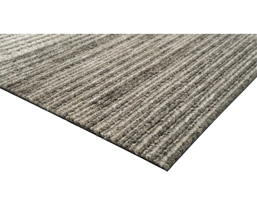 Detail van een tapijt met streepmotief