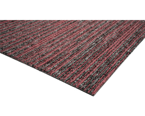 Deurmat met streepmotief