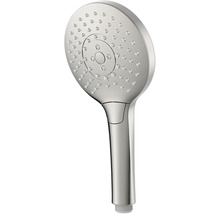Handdouche van metaal met waterstralen