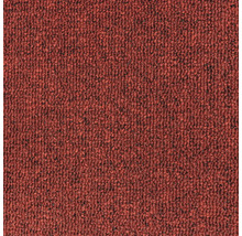 Close-up van een rood tapijt met textuur