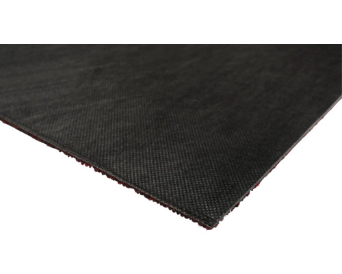 Detailopname van een zwarte tapijttegel