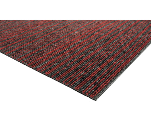 Deurmat met streepmotief