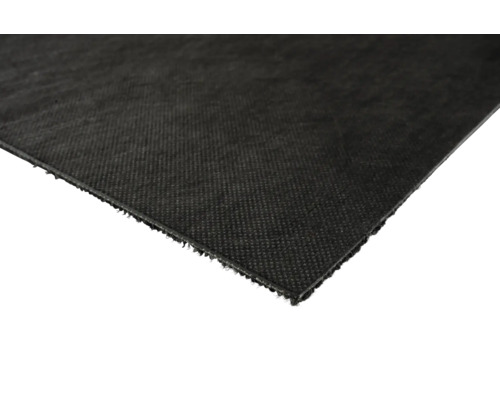 Detailweergave van een zwarte vijverfolie