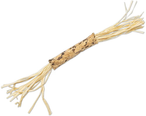 Kurkentrekker met raffia