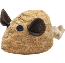 Decoratief figuur muis van kurk