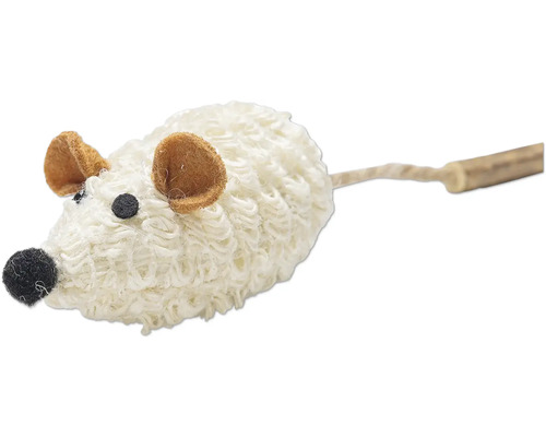 Speelgoedmuis voor katten met staart