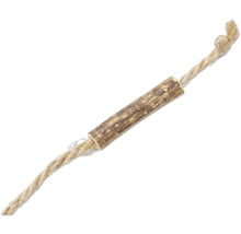 Houten stok met koord