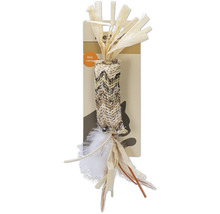 Kattenspeelgoed met kattenkruid, veren en rotan