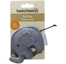 Kattenspeeltje olifant met kattenkruid op verpakking