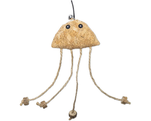 Speelgoed voor vogels, kurk en touw