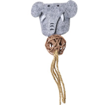 Decoratieobject olifant met bol en touw