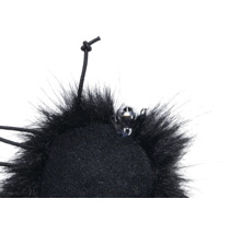 Haarband met belletje en elastiek