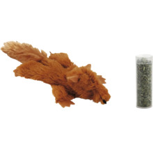 Kattenspeelgoed eekhoorn met kattenkruid