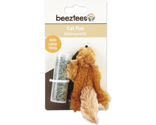 Kattenspeelgoed vos met kattenkruid van Beeztees