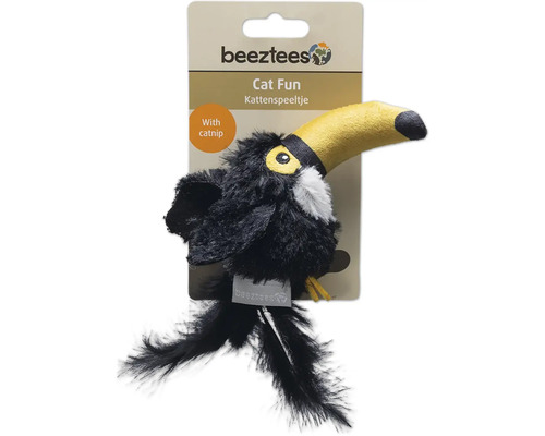 Beeztees kattenspeelgoed toekan met kattenkruid