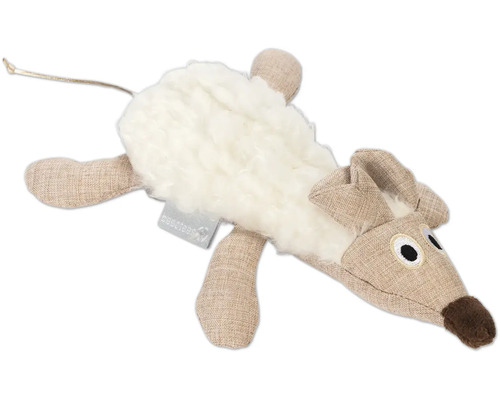 Speelgoedmuis voor katten met pluche vacht en stoffen lijf