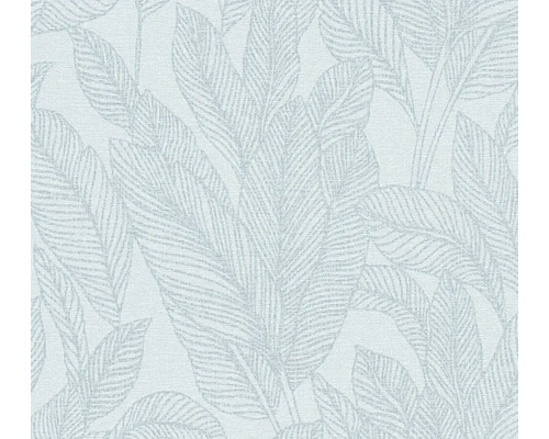 Behang met bladerpatroon