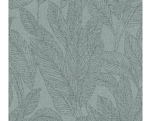 Behang met bladerpatroon