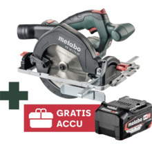 Metabo accucirkelzaag met extra accu