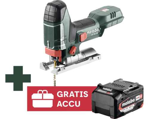 Metabo accukruiszaag met een extra accu