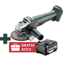 Metabo accuslijper met slijpschijf en accu