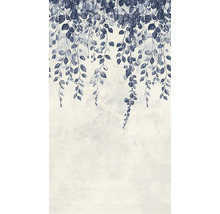 Behang met bladerpatroon