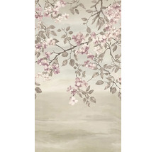 Behang met bloemmotief en bloemendesign