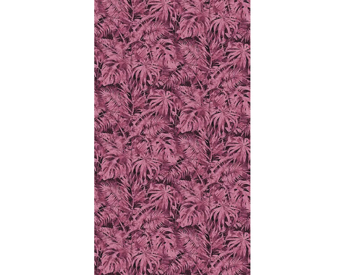 Behang met tropisch bladerpatroon