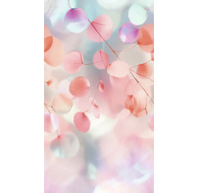 Illustratie van ronde bladeren aan dunne takken