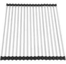 Afdruiprek van roestvrij staal met siliconen coating