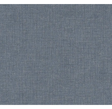 Close-up van een blauw textielbehang