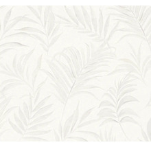 Behang met bladerpatroon