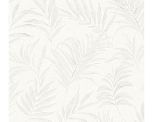 Behang met bladerpatroon