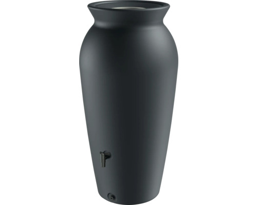 Regenton Velcan antraciet 230 L Regenton met kraan