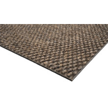 Detailweergave van een deurmat van textiel