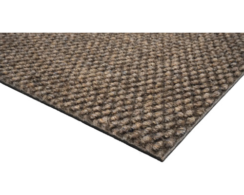 Detailweergave van een deurmat van textiel