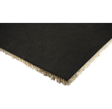 Close-up van een tapijt met textielrug