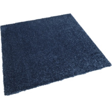 Blauw shaggy vloerkleed