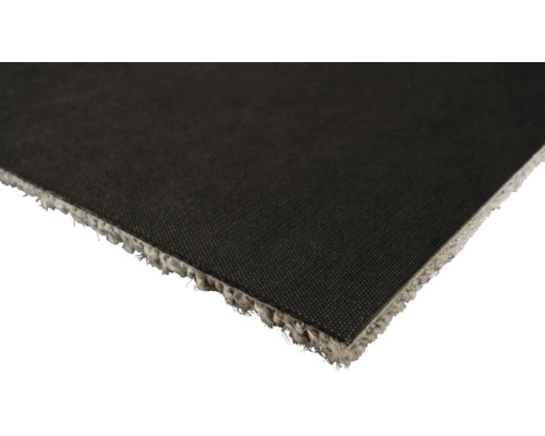 Zwarte tapijttegel met textielrug