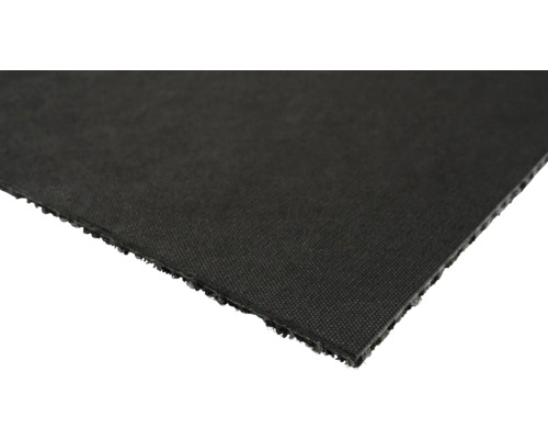 Zwarte rubberen mat voor vloerbedekking