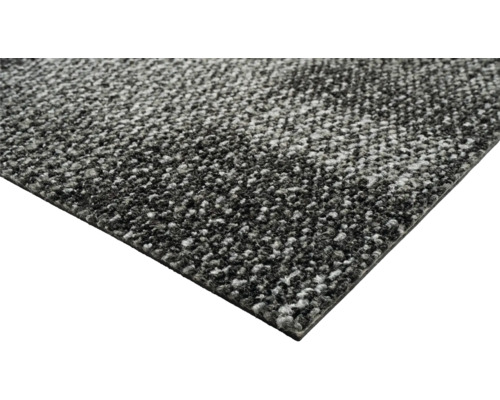 Close-up van een grijs tapijt.