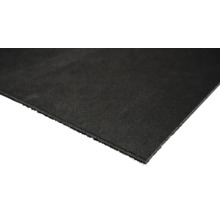 Zwarte antislipmat voor de vloer