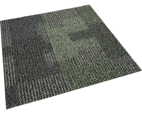 Vierkante tapijttegel met gemêleerd patroon