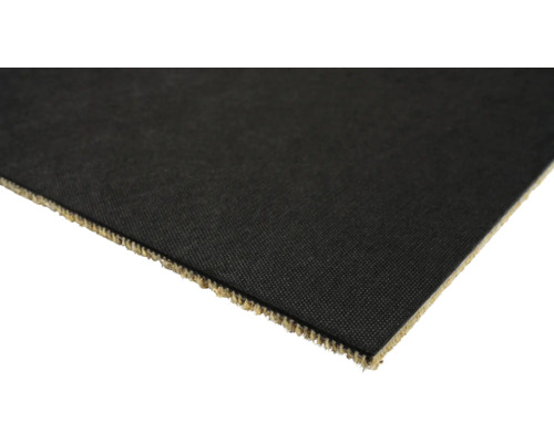 Close-up van een stuk tapijt om het materiaal en de textuur te illustreren