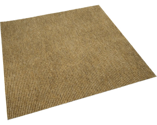 Vierkant tapijt met ribstructuur