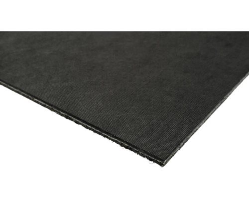 Zwarte rubberen vloerbeschermer