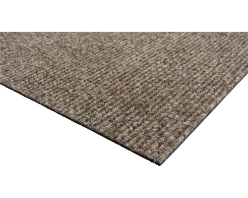 Vloerbedekking met ribstructuur