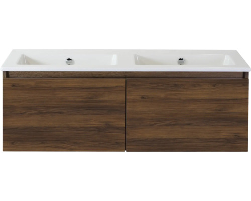 Wastafelonderkast met twee wastafels